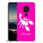 עקרב כיסוי מגן קשיח בעיצוב אישי עם השם שלך ל Nokia 7.2 יחידה אחת סקרין מובייל