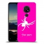 עכביש כיסוי מגן קשיח בעיצוב אישי עם השם שלך ל Nokia 7.2 יחידה אחת סקרין מובייל