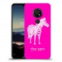 זברה כיסוי מגן קשיח בעיצוב אישי עם השם שלך ל Nokia 7.2 יחידה אחת סקרין מובייל