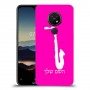 סקספון כיסוי מגן קשיח בעיצוב אישי עם השם שלך ל Nokia 7.2 יחידה אחת סקרין מובייל