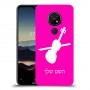 כינור כיסוי מגן קשיח בעיצוב אישי עם השם שלך ל Nokia 7.2 יחידה אחת סקרין מובייל