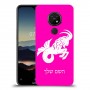 גדי כיסוי מגן קשיח בעיצוב אישי עם השם שלך ל Nokia 7.2 יחידה אחת סקרין מובייל