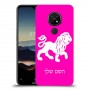 אריה כיסוי מגן קשיח בעיצוב אישי עם השם שלך ל Nokia 7.2 יחידה אחת סקרין מובייל