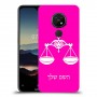 מאזניים כיסוי מגן קשיח בעיצוב אישי עם השם שלך ל Nokia 7.2 יחידה אחת סקרין מובייל