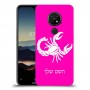 עקרב כיסוי מגן קשיח בעיצוב אישי עם השם שלך ל Nokia 7.2 יחידה אחת סקרין מובייל