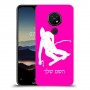 סקִי כיסוי מגן קשיח בעיצוב אישי עם השם שלך ל Nokia 7.2 יחידה אחת סקרין מובייל