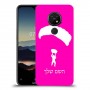 צניחה חופשית כיסוי מגן קשיח בעיצוב אישי עם השם שלך ל Nokia 7.2 יחידה אחת סקרין מובייל