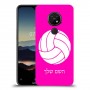 כדורעף - כדור כיסוי מגן קשיח בעיצוב אישי עם השם שלך ל Nokia 7.2 יחידה אחת סקרין מובייל