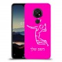 שחקן כדורעף כיסוי מגן קשיח בעיצוב אישי עם השם שלך ל Nokia 7.2 יחידה אחת סקרין מובייל