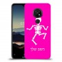 שלד כיסוי מגן קשיח בעיצוב אישי עם השם שלך ל Nokia 7.2 יחידה אחת סקרין מובייל