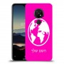 עולם כיסוי מגן קשיח בעיצוב אישי עם השם שלך ל Nokia 7.2 יחידה אחת סקרין מובייל