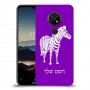 זברה כיסוי מגן קשיח בעיצוב אישי עם השם שלך ל Nokia 7.2 יחידה אחת סקרין מובייל