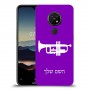 חצוצרה כיסוי מגן קשיח בעיצוב אישי עם השם שלך ל Nokia 7.2 יחידה אחת סקרין מובייל