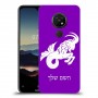 גדי כיסוי מגן קשיח בעיצוב אישי עם השם שלך ל Nokia 7.2 יחידה אחת סקרין מובייל