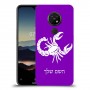 עקרב כיסוי מגן קשיח בעיצוב אישי עם השם שלך ל Nokia 7.2 יחידה אחת סקרין מובייל