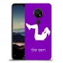 אימון ספורט - אישה כיסוי מגן קשיח בעיצוב אישי עם השם שלך ל Nokia 7.2 יחידה אחת סקרין מובייל
