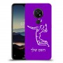 שחקן כדורעף כיסוי מגן קשיח בעיצוב אישי עם השם שלך ל Nokia 7.2 יחידה אחת סקרין מובייל