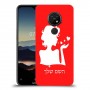 אישה אהבה כיסוי מגן קשיח בעיצוב אישי עם השם שלך ל Nokia 7.2 יחידה אחת סקרין מובייל