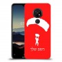 צניחה חופשית כיסוי מגן קשיח בעיצוב אישי עם השם שלך ל Nokia 7.2 יחידה אחת סקרין מובייל