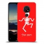שלד כיסוי מגן קשיח בעיצוב אישי עם השם שלך ל Nokia 7.2 יחידה אחת סקרין מובייל