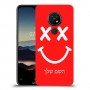 סמיילי כיסוי מגן קשיח בעיצוב אישי עם השם שלך ל Nokia 7.2 יחידה אחת סקרין מובייל
