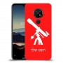 טלסקופ כיסוי מגן קשיח בעיצוב אישי עם השם שלך ל Nokia 7.2 יחידה אחת סקרין מובייל