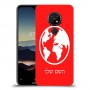 עולם כיסוי מגן קשיח בעיצוב אישי עם השם שלך ל Nokia 7.2 יחידה אחת סקרין מובייל
