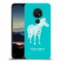 זברה כיסוי מגן קשיח בעיצוב אישי עם השם שלך ל Nokia 7.2 יחידה אחת סקרין מובייל