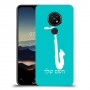 סקספון כיסוי מגן קשיח בעיצוב אישי עם השם שלך ל Nokia 7.2 יחידה אחת סקרין מובייל