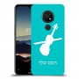 כינור כיסוי מגן קשיח בעיצוב אישי עם השם שלך ל Nokia 7.2 יחידה אחת סקרין מובייל