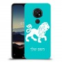 אריה כיסוי מגן קשיח בעיצוב אישי עם השם שלך ל Nokia 7.2 יחידה אחת סקרין מובייל