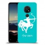 קשת כיסוי מגן קשיח בעיצוב אישי עם השם שלך ל Nokia 7.2 יחידה אחת סקרין מובייל