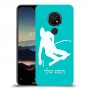 סקִי כיסוי מגן קשיח בעיצוב אישי עם השם שלך ל Nokia 7.2 יחידה אחת סקרין מובייל