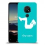 אימון ספורט - אישה כיסוי מגן קשיח בעיצוב אישי עם השם שלך ל Nokia 7.2 יחידה אחת סקרין מובייל