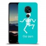 שלד כיסוי מגן קשיח בעיצוב אישי עם השם שלך ל Nokia 7.2 יחידה אחת סקרין מובייל