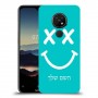 סמיילי כיסוי מגן קשיח בעיצוב אישי עם השם שלך ל Nokia 7.2 יחידה אחת סקרין מובייל