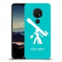 טלסקופ כיסוי מגן קשיח בעיצוב אישי עם השם שלך ל Nokia 7.2 יחידה אחת סקרין מובייל