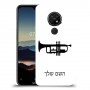 חצוצרה כיסוי מגן קשיח בעיצוב אישי עם השם שלך ל Nokia 7.2 יחידה אחת סקרין מובייל