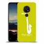 סקספון כיסוי מגן קשיח בעיצוב אישי עם השם שלך ל Nokia 7.2 יחידה אחת סקרין מובייל