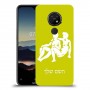 תאומים כיסוי מגן קשיח בעיצוב אישי עם השם שלך ל Nokia 7.2 יחידה אחת סקרין מובייל