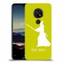 סמוראי כיסוי מגן קשיח בעיצוב אישי עם השם שלך ל Nokia 7.2 יחידה אחת סקרין מובייל