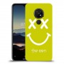 סמיילי כיסוי מגן קשיח בעיצוב אישי עם השם שלך ל Nokia 7.2 יחידה אחת סקרין מובייל