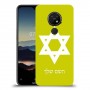 מגן דוד - ישראל כיסוי מגן קשיח בעיצוב אישי עם השם שלך ל Nokia 7.2 יחידה אחת סקרין מובייל