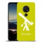 טלסקופ כיסוי מגן קשיח בעיצוב אישי עם השם שלך ל Nokia 7.2 יחידה אחת סקרין מובייל