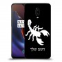 עקרב כיסוי מגן קשיח בעיצוב אישי עם השם שלך ל OnePlus 6T יחידה אחת סקרין מובייל