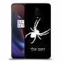 עכביש כיסוי מגן קשיח בעיצוב אישי עם השם שלך ל OnePlus 6T יחידה אחת סקרין מובייל