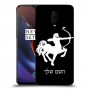 קשת כיסוי מגן קשיח בעיצוב אישי עם השם שלך ל OnePlus 6T יחידה אחת סקרין מובייל