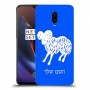 טלה כיסוי מגן קשיח בעיצוב אישי עם השם שלך ל OnePlus 6T יחידה אחת סקרין מובייל