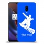 סנובורד כיסוי מגן קשיח בעיצוב אישי עם השם שלך ל OnePlus 6T יחידה אחת סקרין מובייל