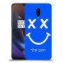 סמיילי כיסוי מגן קשיח בעיצוב אישי עם השם שלך ל OnePlus 6T יחידה אחת סקרין מובייל
